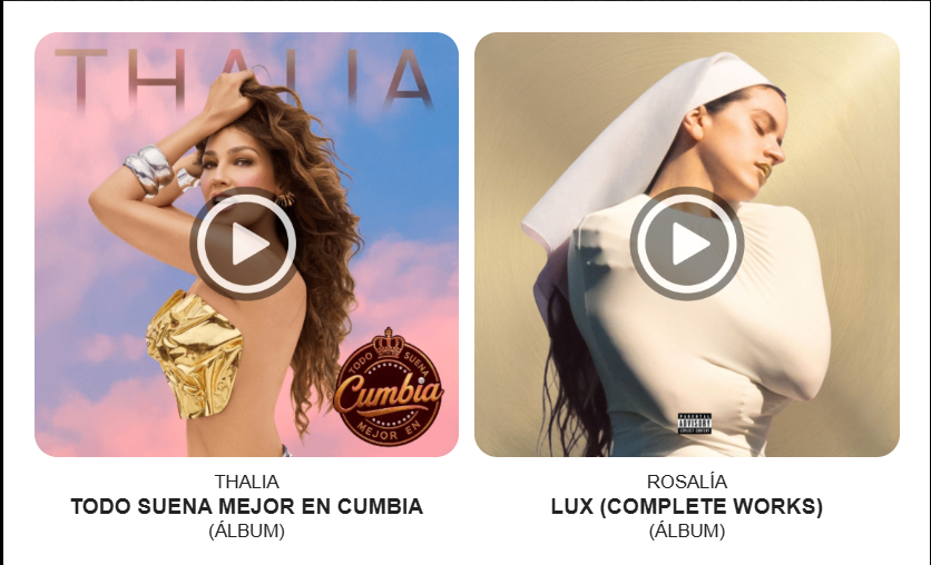 viernes de estrenos musicales